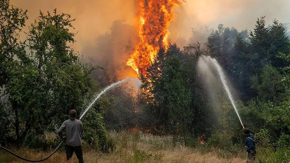 Incendios activos en Lanín y Parque Nahuel Huapi