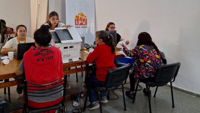 El IPV llegó Jáchal para asesorar a los vecinos