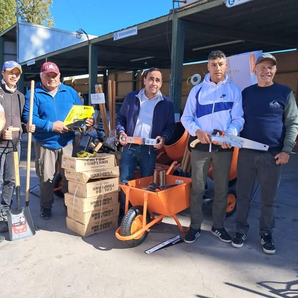 IGLESIA: el municipio y una gran inversión en herramientas y maquinarias de trabajo