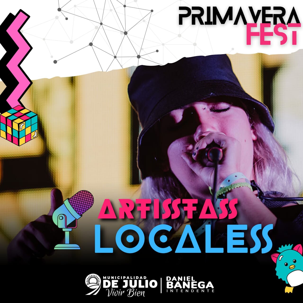 La municipalidad de 9 de julio  invita a participar de la  “Primavera Fest 2024”.