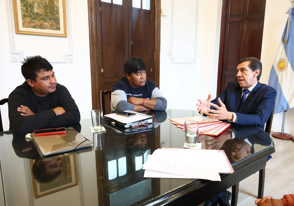 Sadir recibió a comisionados para impulsar proyectos de infraestructura en la Puna