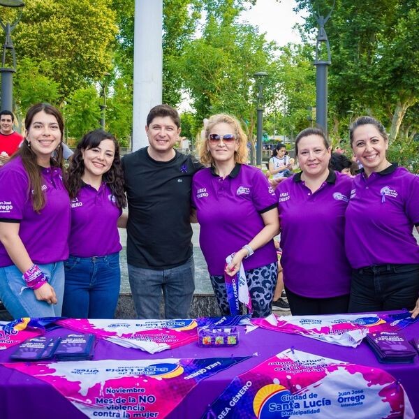 SANTA LUCÍA: «NO a la violencia y SÍ a la igualdad, el respeto y la dignidad para todas las mujeres»