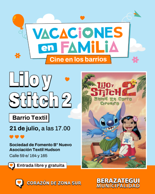 Berazategui: Vacaciones de Invierno en familia
