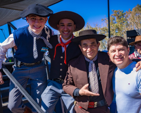 SANTA LUCÍA: «La Agrupación Gaucha Bajo Segura celebró su aniversario»