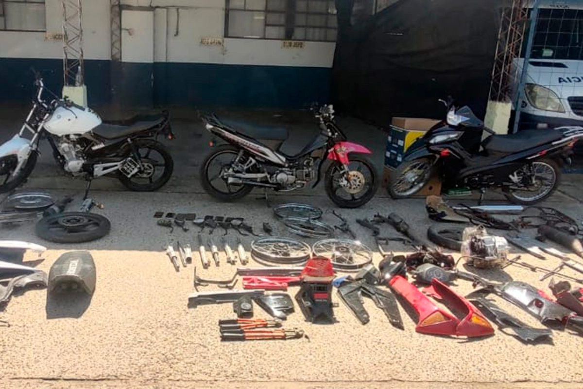 Hubo múltiples allanamientos por reiterados asaltos y robos de motos en Concepción del Uruguay