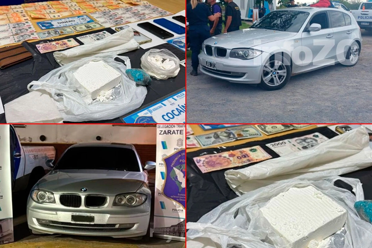 l_1742243117_45757.webp Detienen a pareja entrerriana en un BMW y llevaban 600 gramos de cocaína: iban con sus hijos