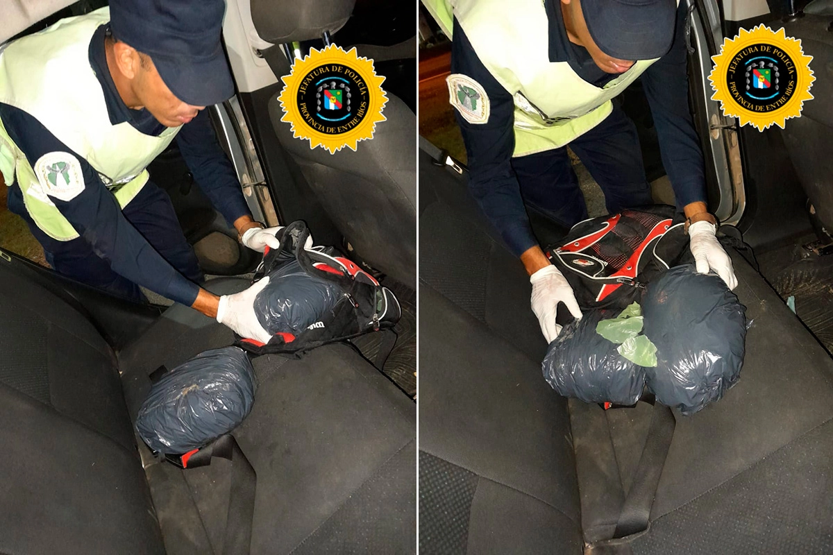 l_1744314329_18668.webp Frustraron ingreso de marihuana a la Entre Ríos y detuvieron a dos personas