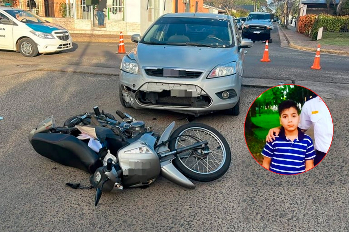 l_1750601693_59277.webp Tenía 15 años el adolescente fallecido tras choque en Federación: la dolorosa despedida de su papá