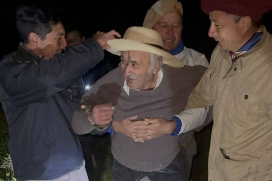 Encontraron a Don Juan perdido en el Paraje Mora Goya Corrientes