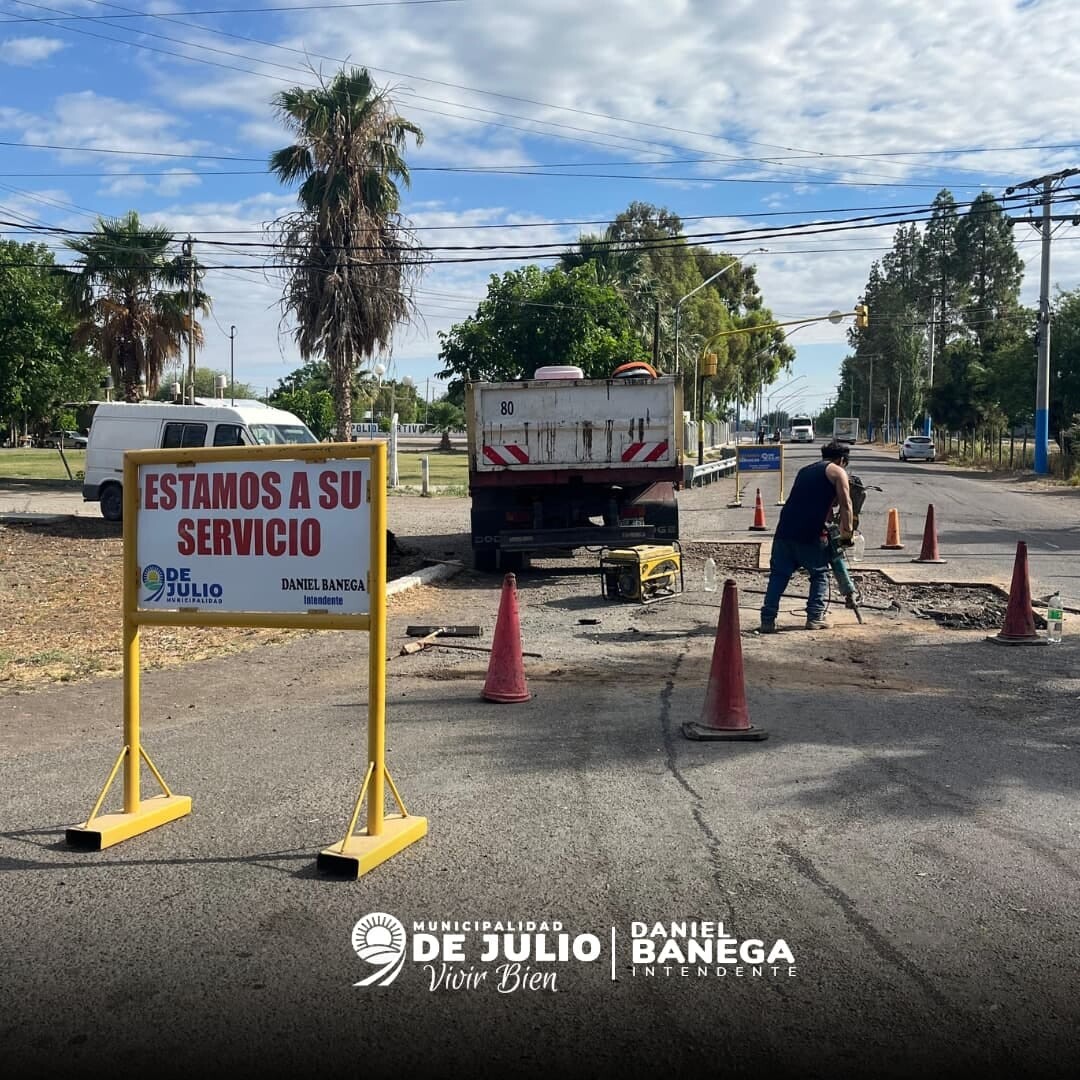 La Municipalidad de 9 de Julio avanza con el Plan de Mejoramiento Urbano en Las Chacritas