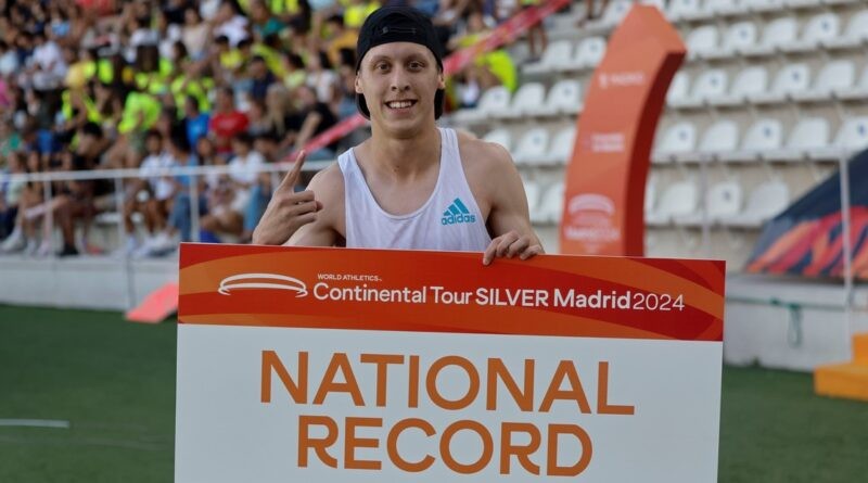 Larregina en Madrid: batió al récordman mundial y quebró su propia marca nacional