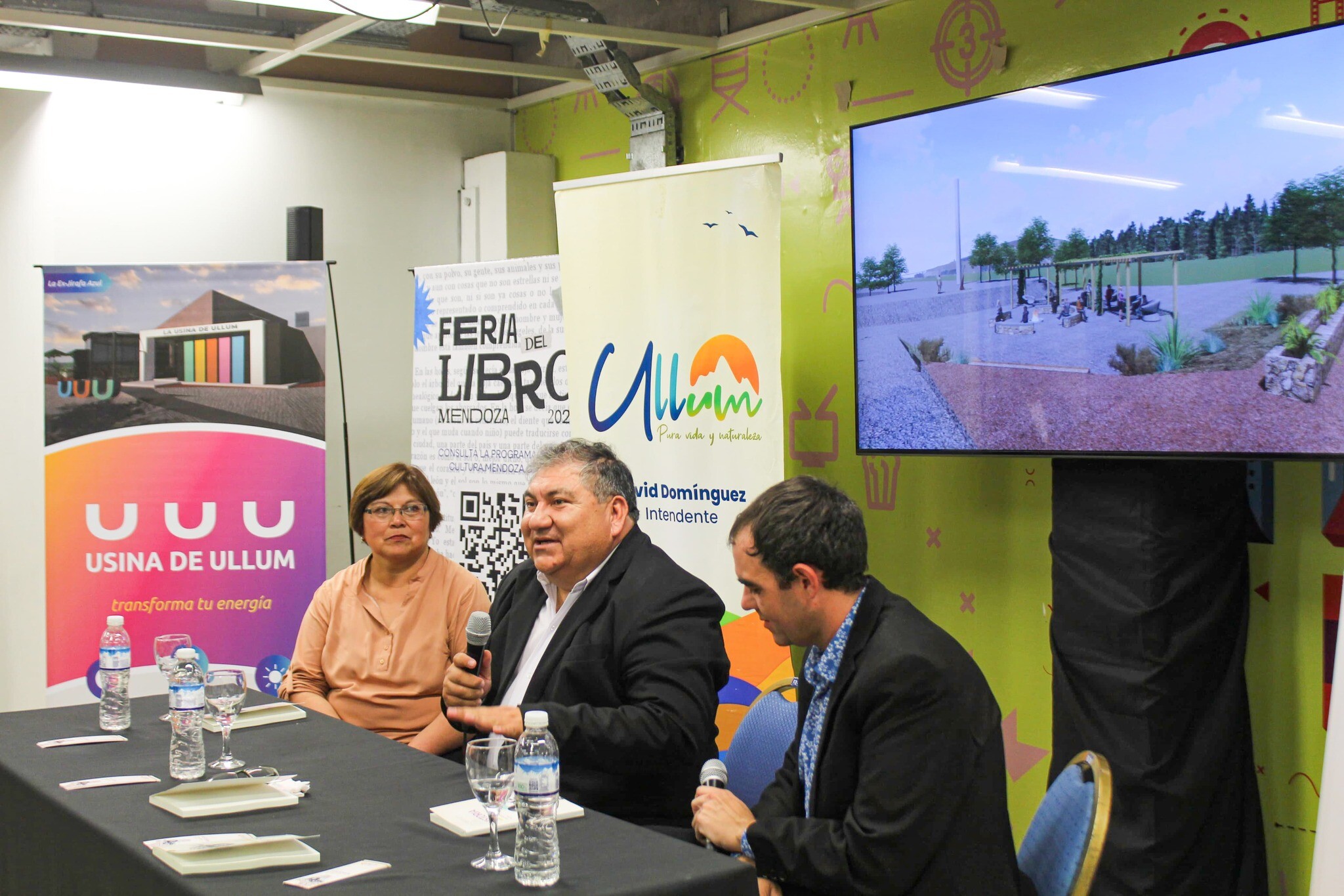 El libro «Cimientos de una historias» del autor ullunero Pedro Marchan  llegó a la Feria del Libro Letras de Cuyo, en Mendoza