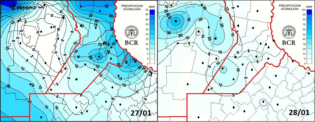 lluvias-bcr-1.png Lluvias y alivio en gran parte del territorio agrícola
