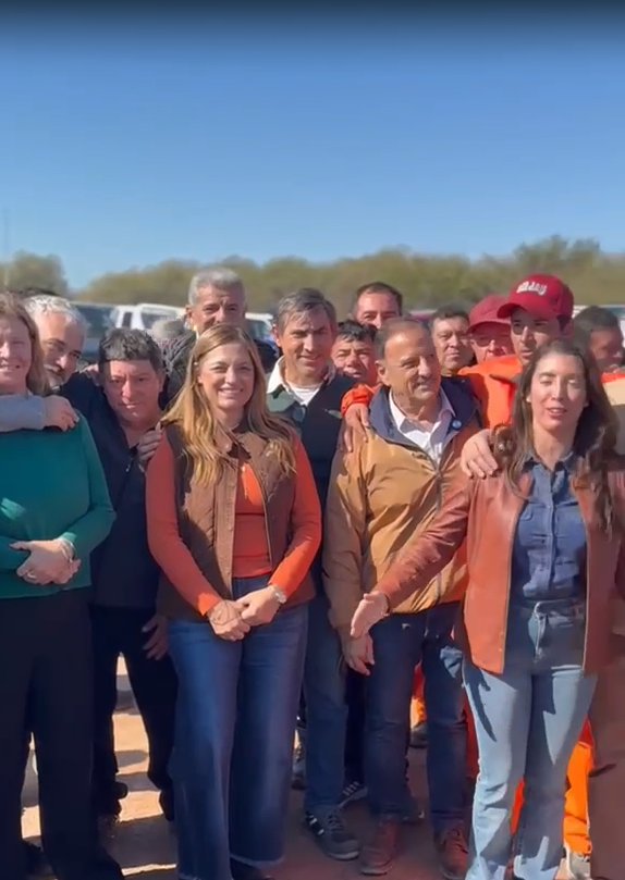 inauguración de 18 kilómetros de ruta en San Pedro inauguración de 18 kilómetros de ruta en San Pedro