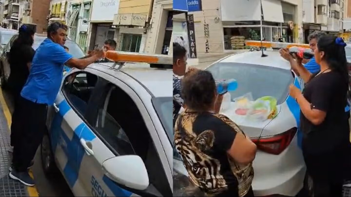 los-filmaron-comiendo-sobre-un-movil-de-seguridad-ciudadana-en-barrio-alberdi-PDALTYOH4RDZLJGZJCNBHVYWSQ