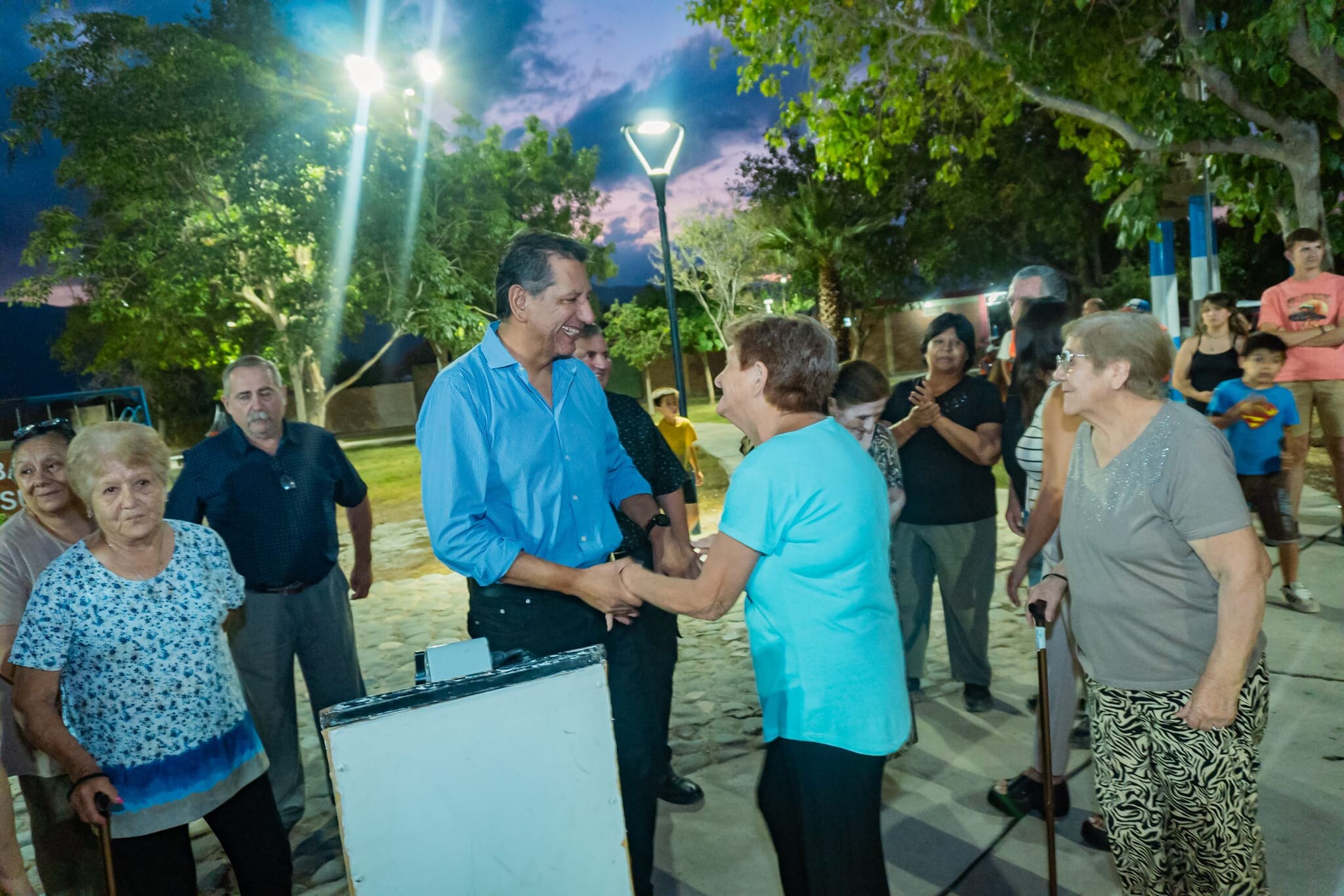 El municipio de Pocito concreto una nueva obra barrial solicitada por sus vecinos