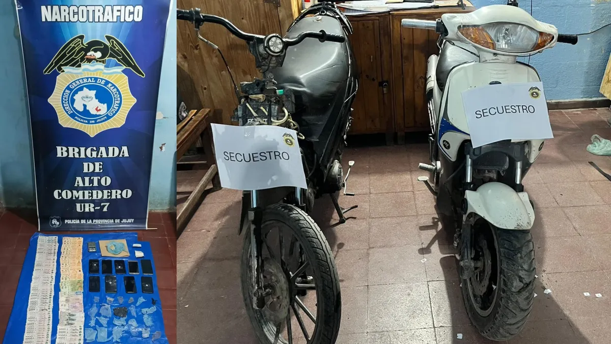 Lucha contra el narcomenudeo en Jujuy: allanamientos, detenidos y secuestro de sustancias