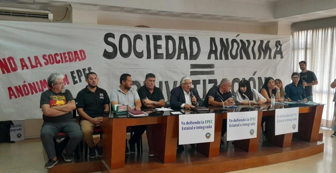 Luz y Fuerza interpone amparo contra la transformación de EPEC en sociedad anónima