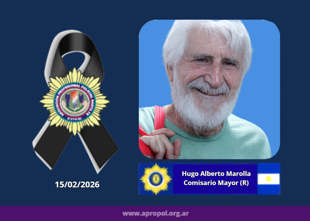 Falleció el comisario mayor (r) Hugo Alberto Marolla, referente de la Unidad Regional IV – Caseros