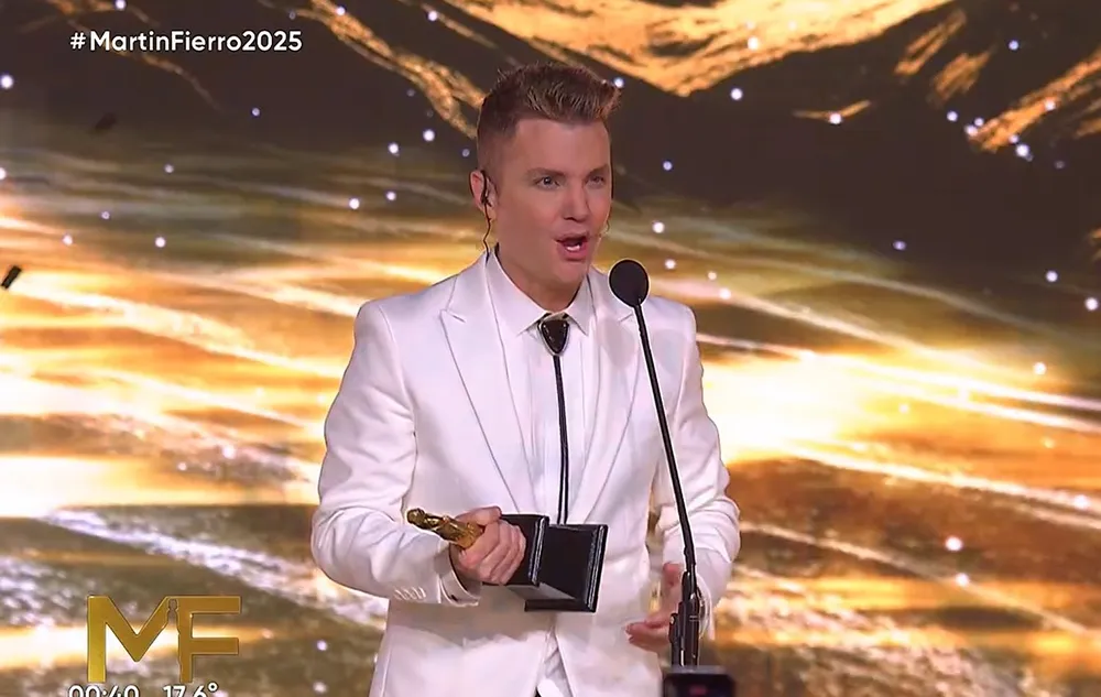 📺 Martín Fierro 2025: la tele tuvo su noche de oro, lágrimas para la Chiqui y Del Moro como gran ganador