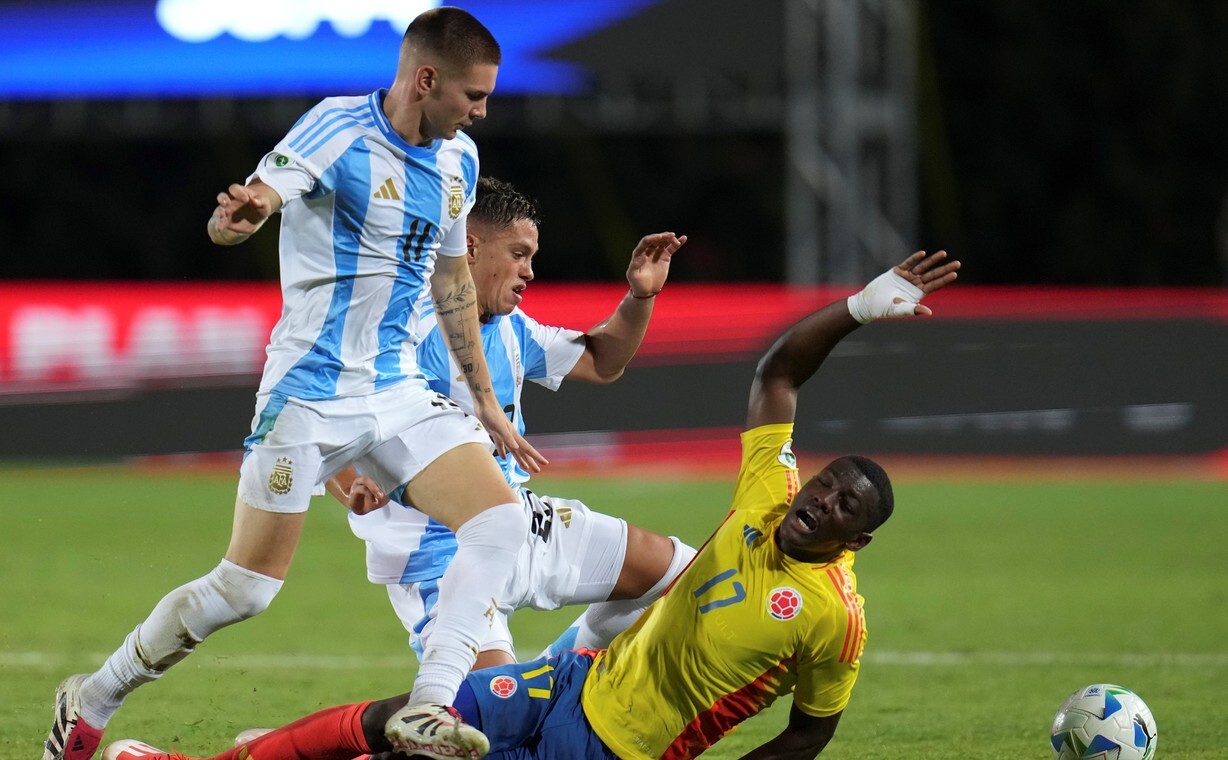 Argentina igualó con Colombia en el Sudamericano Sub 20 de Venezuela
