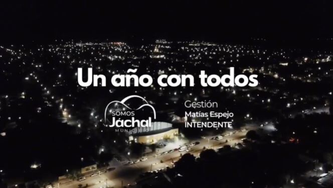 JÁCHAL: «Un año con Todos», balance 2024 de la gestión del Intendente Espejo