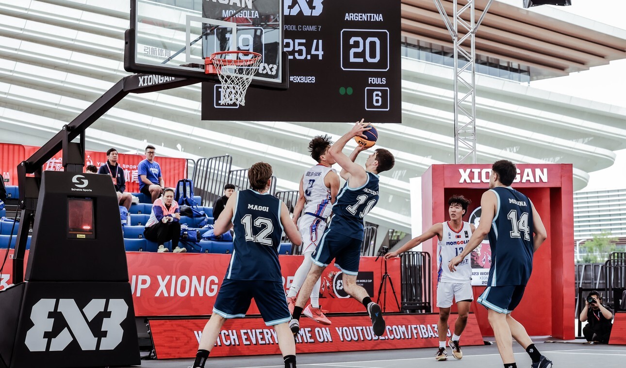 Mundial U23 Básquet 3×3: Argentina arrancó con dos victorias