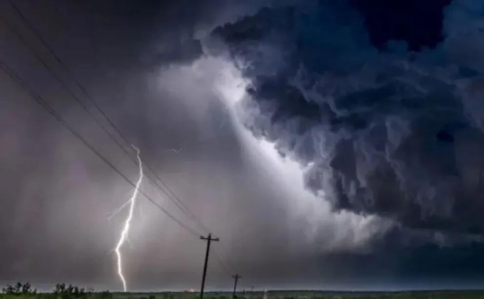 EL TIEMPO PARA HOY MARTES: Inestable con tormentas