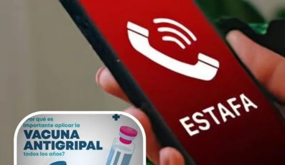 COMUNICADO OFICIAL Estafas telefónicas por vacunación domiciliaria