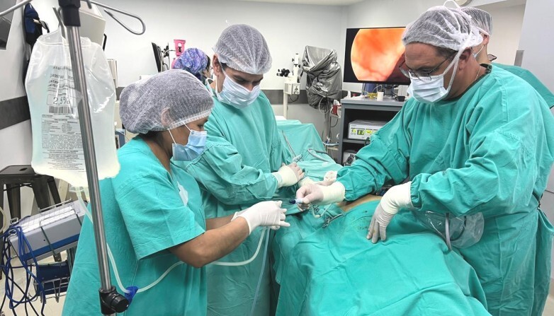 Profesionales del Servicio de Nefrología y Diálisis del Hospital Marcial Quiroga participaron del programa de diálisis peritoneal desarrollado en la ciudad de Ushuaia, en Tierra del Fuego.