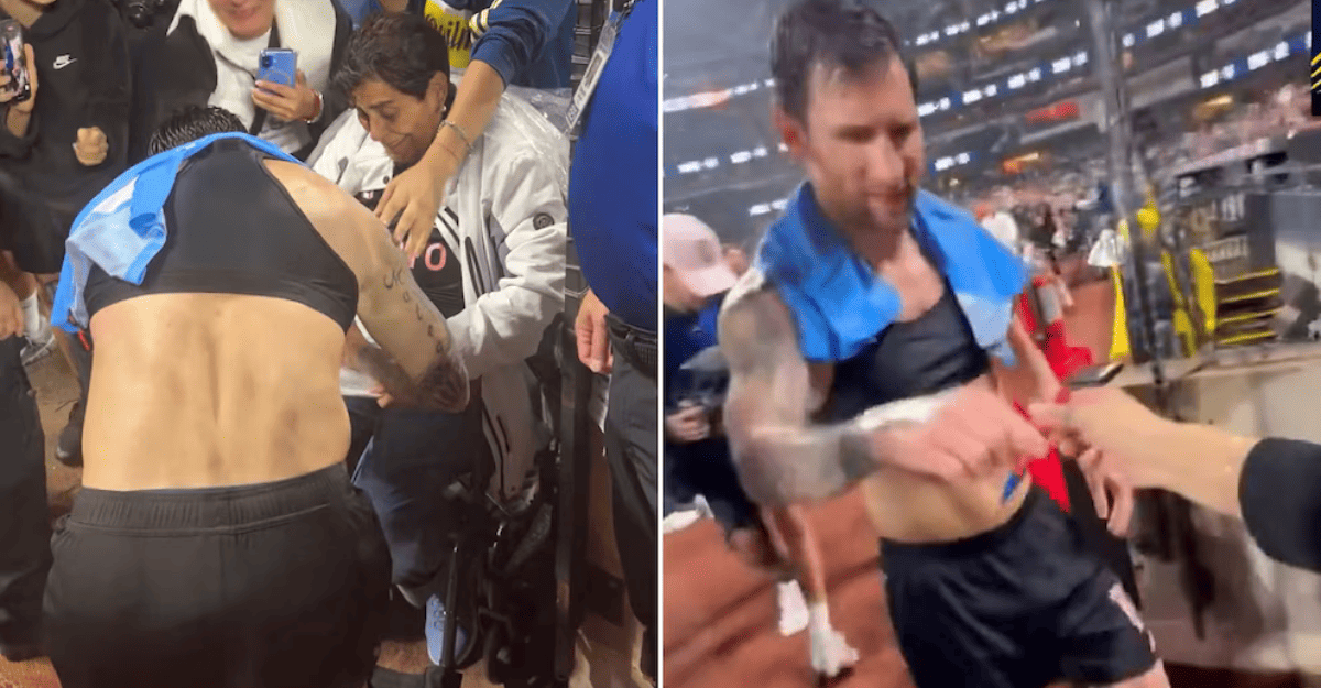 El gesto de Lionel Messi con una abuela de 83 años que emocionó al mundo