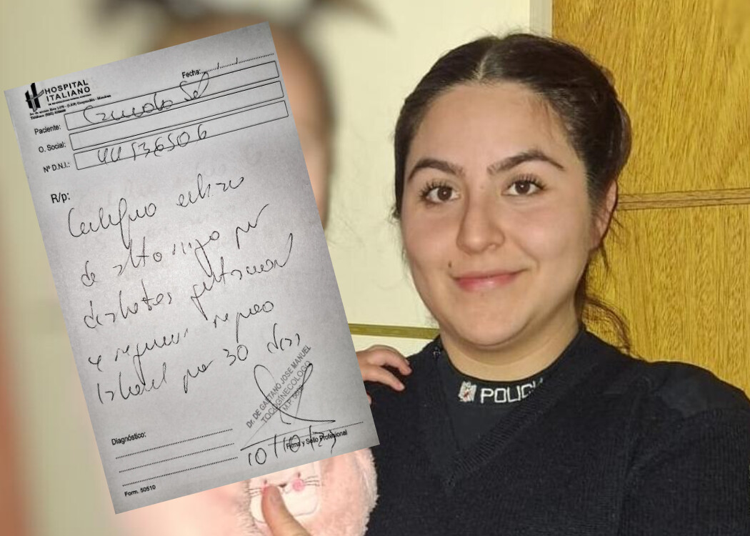 milagros_mendoza.jpg MENDOZA: Desafectaron a una agente que «no se adaptó» al régimen policial (Por estar embarazada)