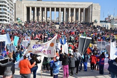 Encuentro Nacional de Mini Básquet en el Monumento