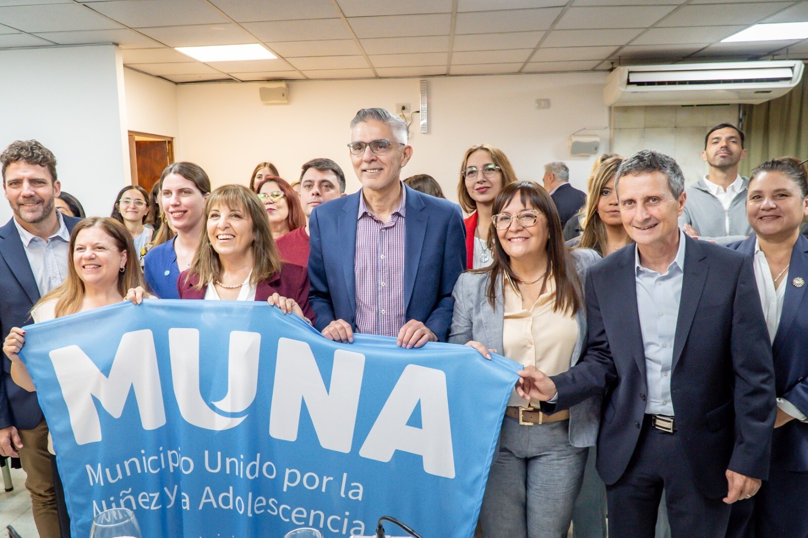 ministro Platero-muna.jpeg El ministro Platero acompañó el lanzamiento de las acciones municipales con UNICEF