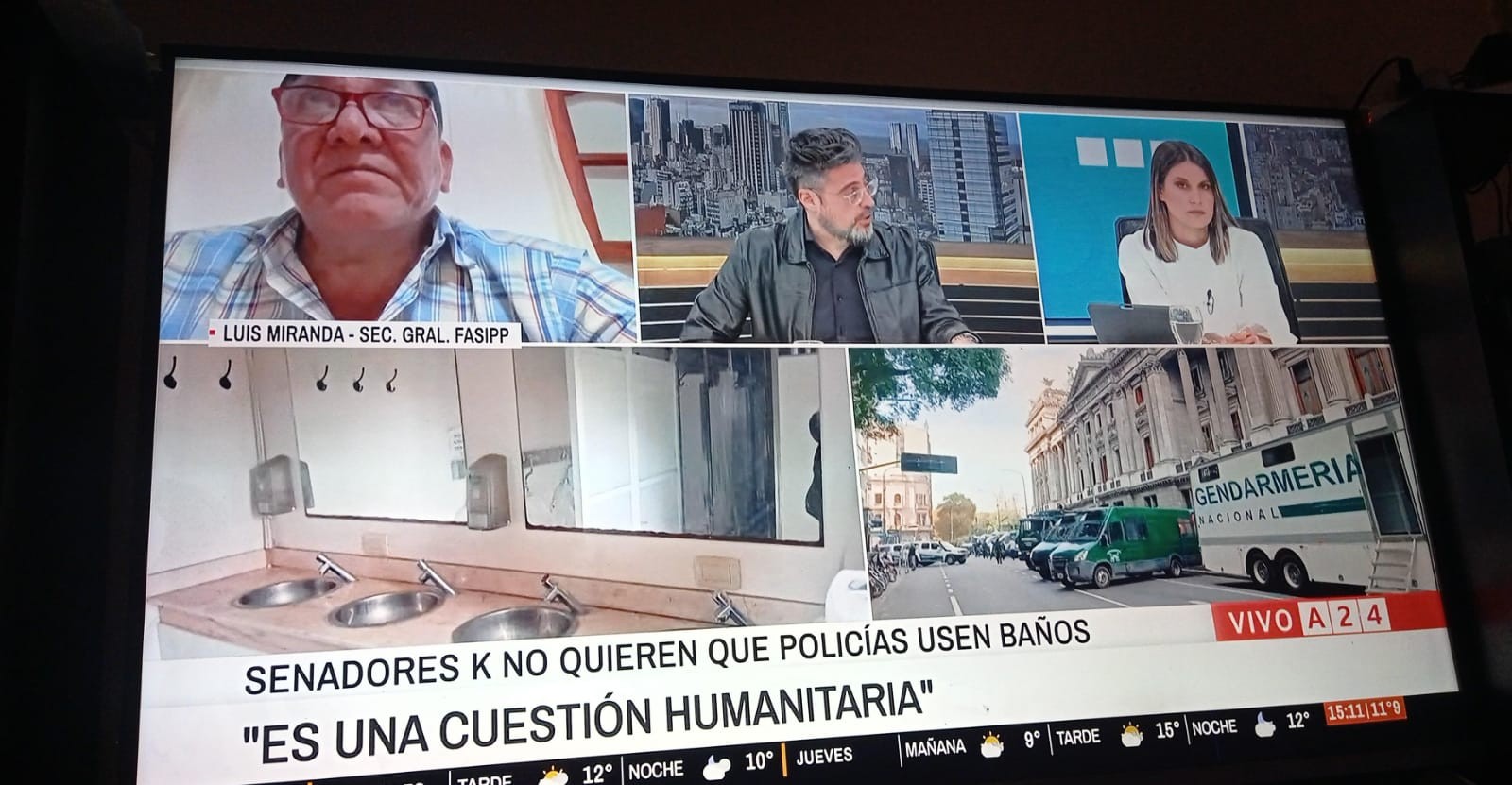 Repudio sindical a pedido discriminatorio contra policías en el Congreso