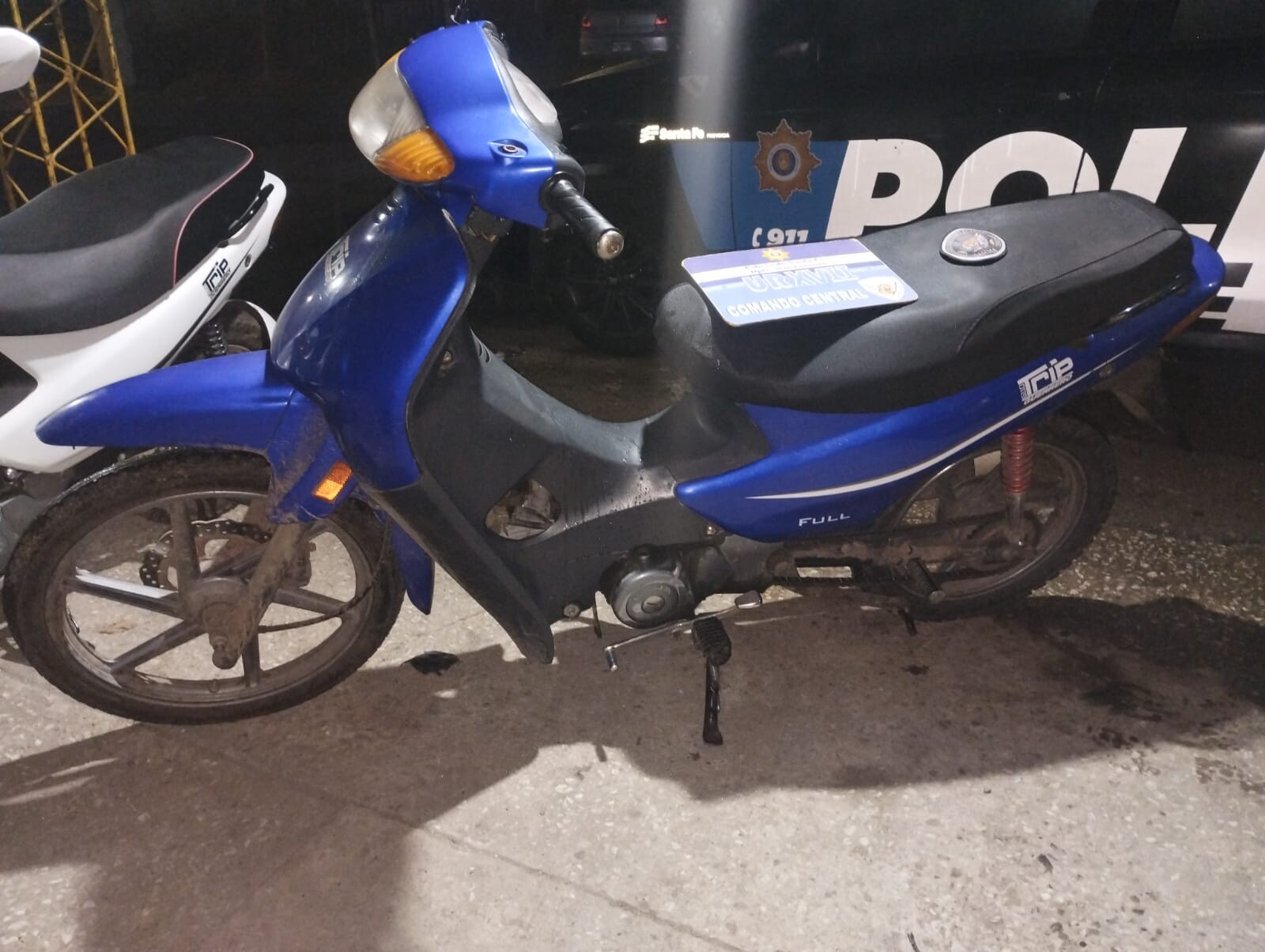San Lorenzo: motociclista detenido tras una persecución