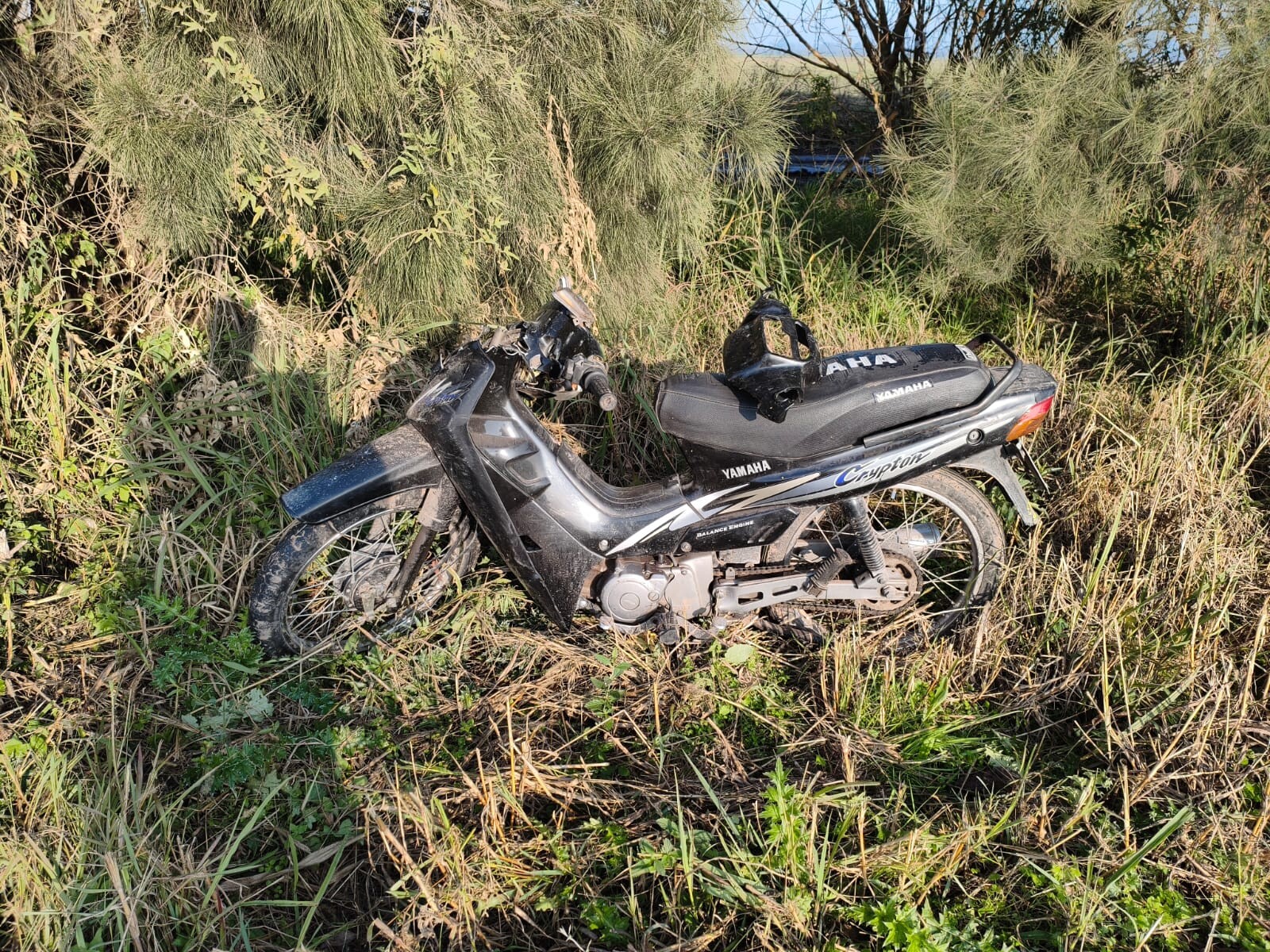 Ricardone: recuperaron una motocicleta que había sido robada el día anterior