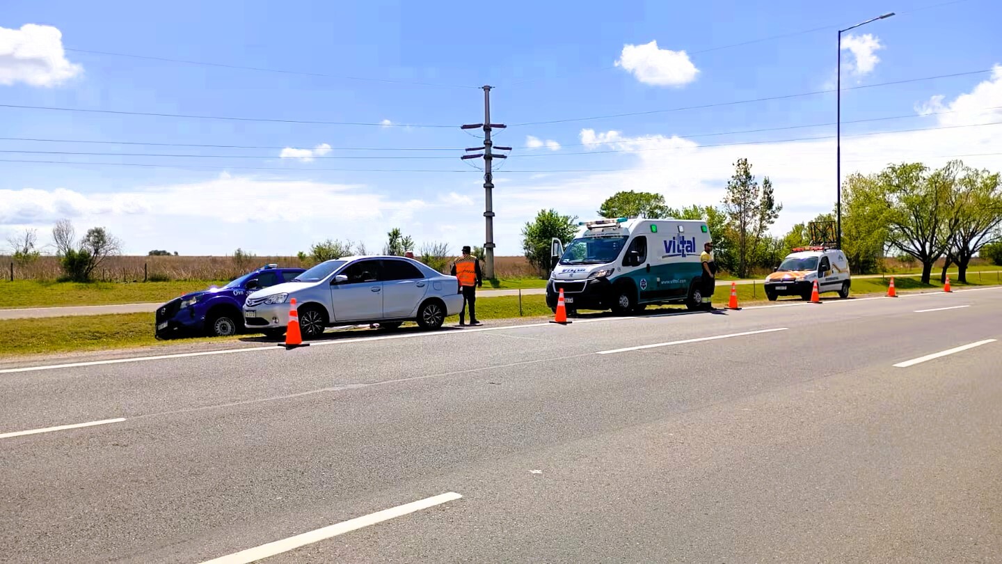 muerte en ruta 20.jpg Conmoción: se descompensó al volante mientras regresaba a Carlos Paz y murió