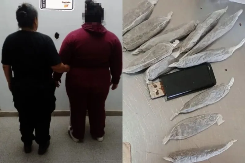 Demoraron a una mujer intentando ingresar drogas a la cárcel de Las Flores