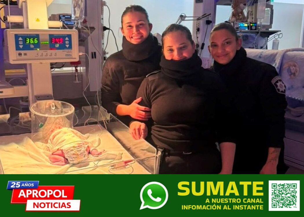 mujeres-policias-comando-parto-bebe--e1783171046869.jpg Mujeres policías asistieron a una mujer en trabajo de parto y ayudaron a nacer a su bebé