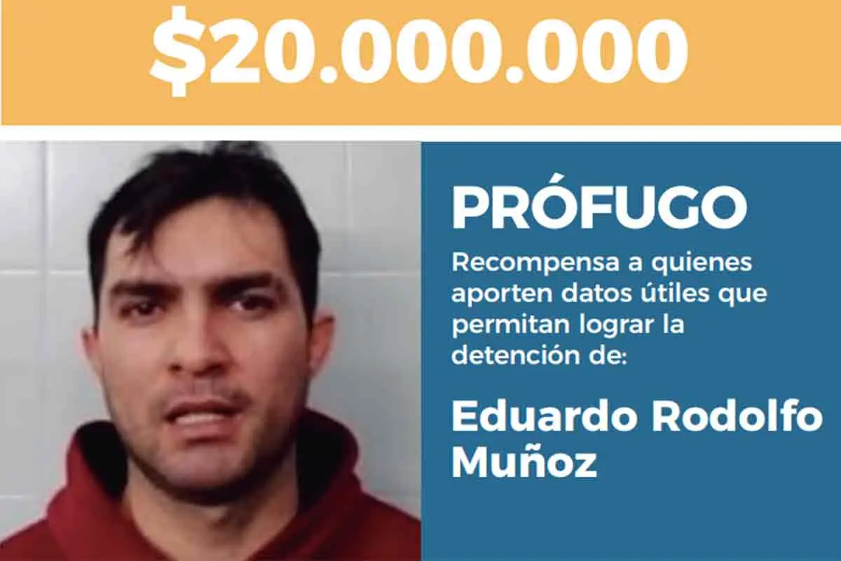 munioz.webp Ofrecen millonaria recompensa por sospechoso del crimen de un policía federal