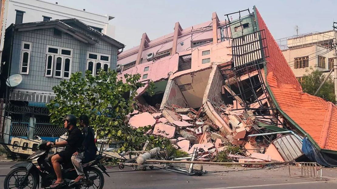 Terremoto en Myanmar deja más de 2.700 muertos y 4.500 heridos