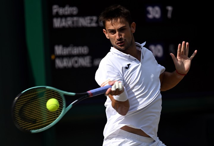 Perdió Navone, el último varón sobreviviente en Wimbledon. Hoy juega Sierra