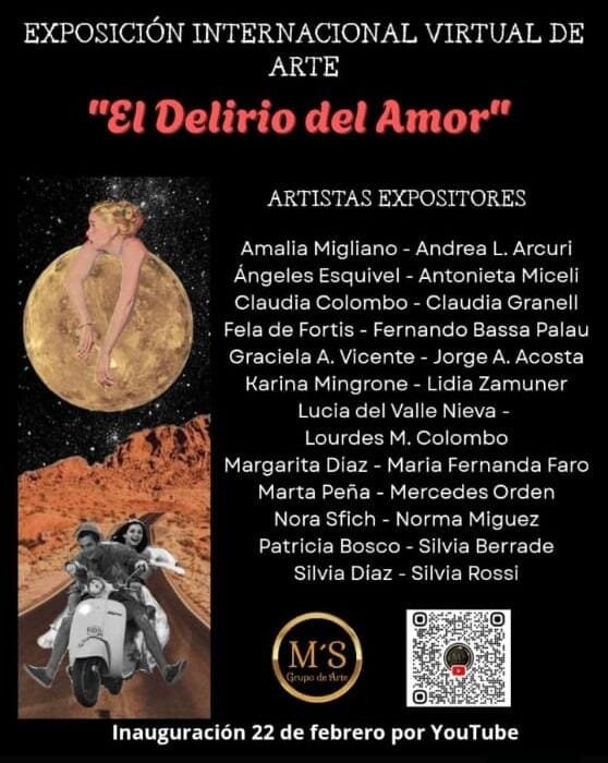 «El Delirio del Amor»: Una Exposición Internacional Virtual que Revoluciona el Arte