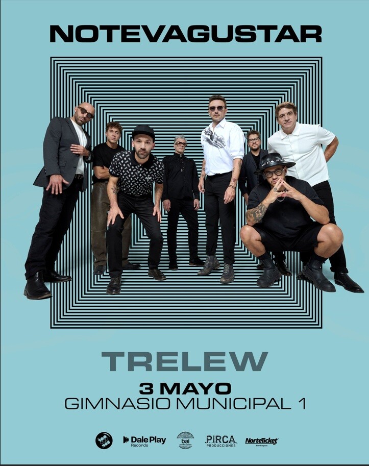 Con el show de No Te Va Gustar, Trelew suma un nuevo evento nacional