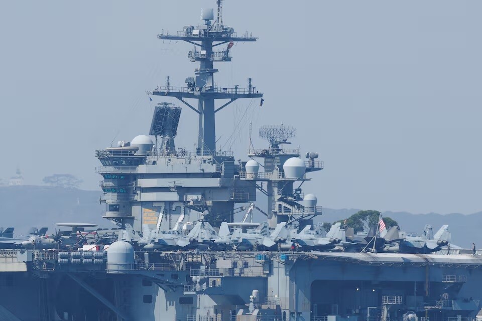 o.jpg Estados Unidos derriba un dron iraní que se aproximaba a un portaaviones, según un funcionario.