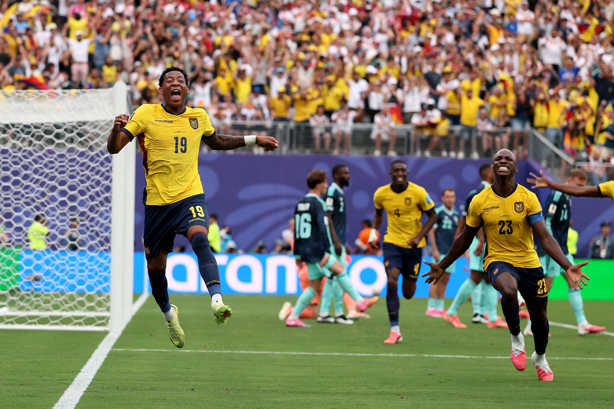 Ecuador hizo historia: derrotó a Alemania y clasificó a los 16avos de final del Mundial 2026
