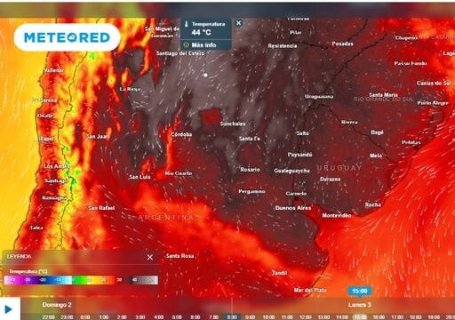 Ola de calor, tormentas fuertes y luego el alivio: así va a estar el tiempo esta semana en Argentina