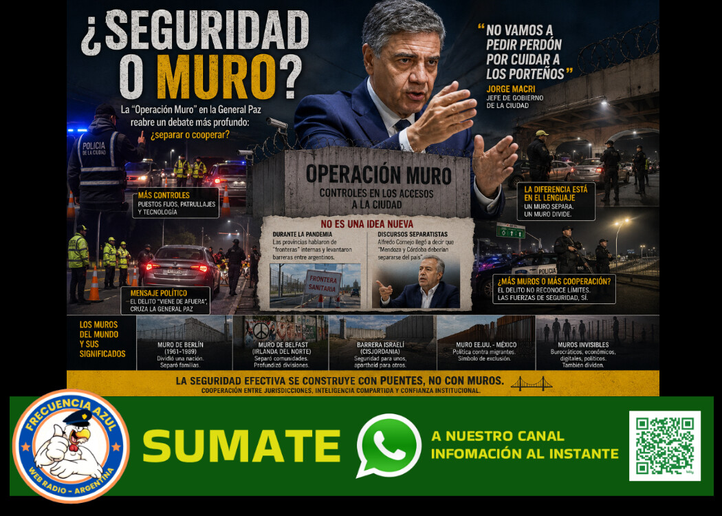 ¿Seguridad o muro?