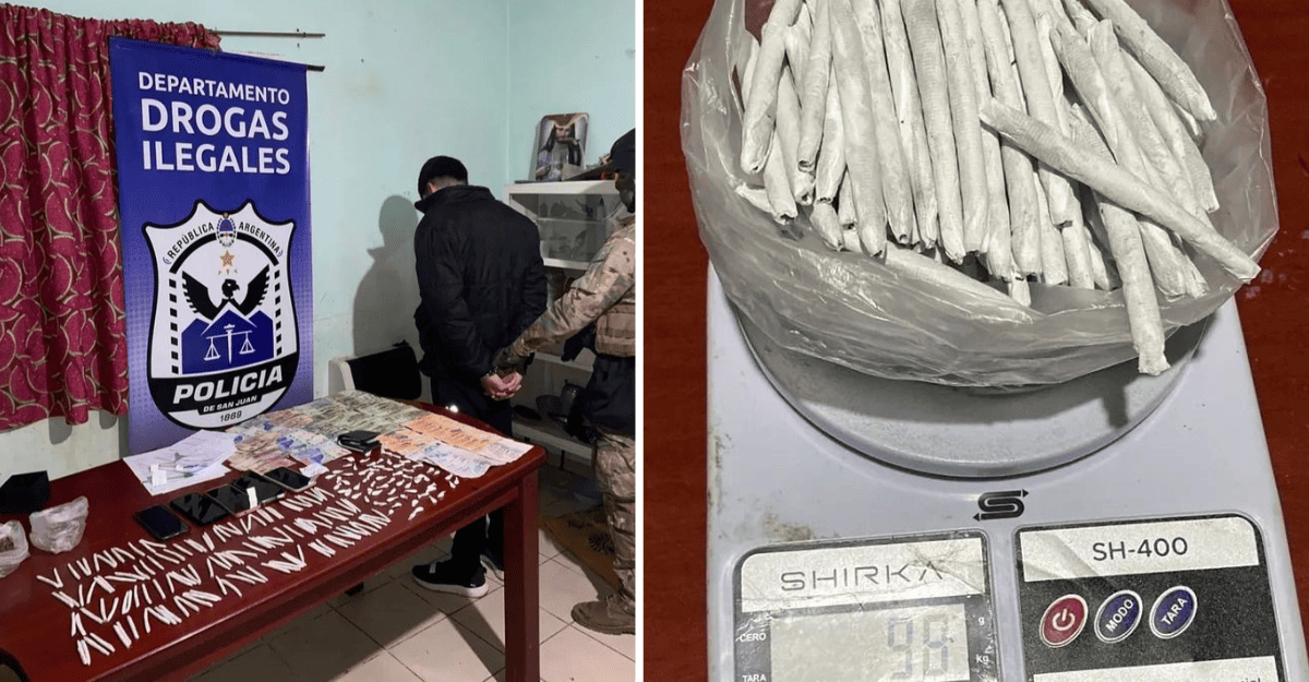 Detuvieron a un presunto narco en Santa Lucía